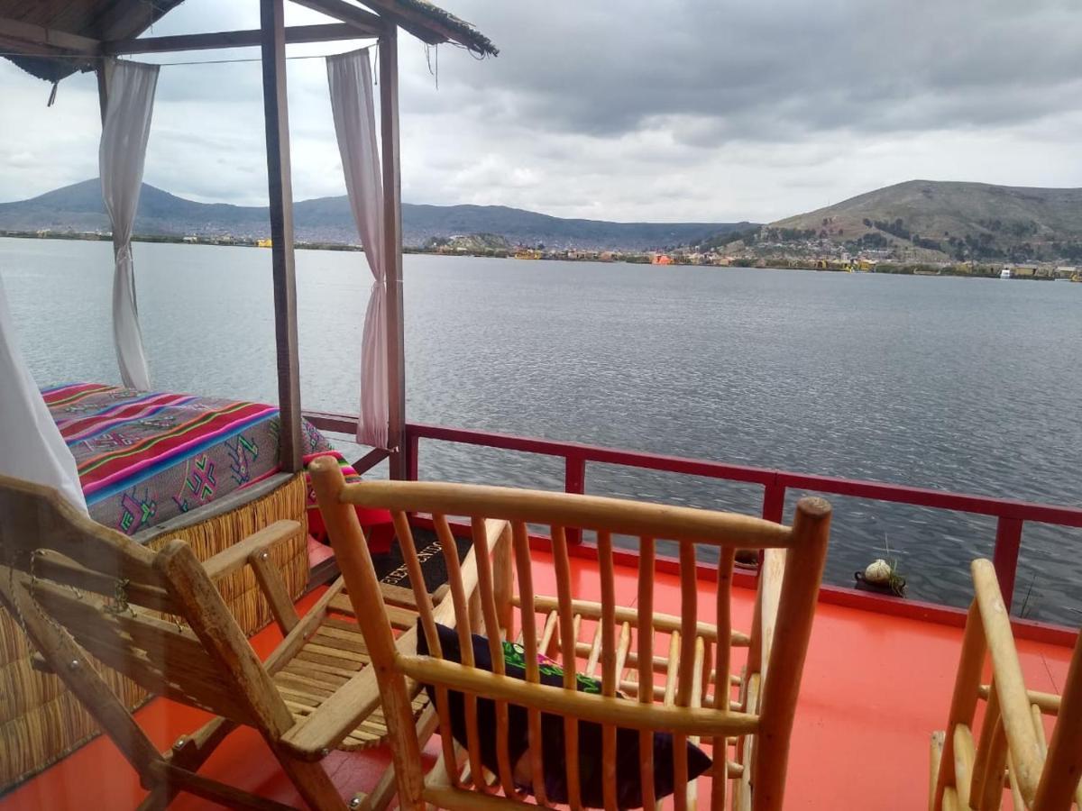 Uros Titikaka The Best Lodge Puno Exteriör bild
