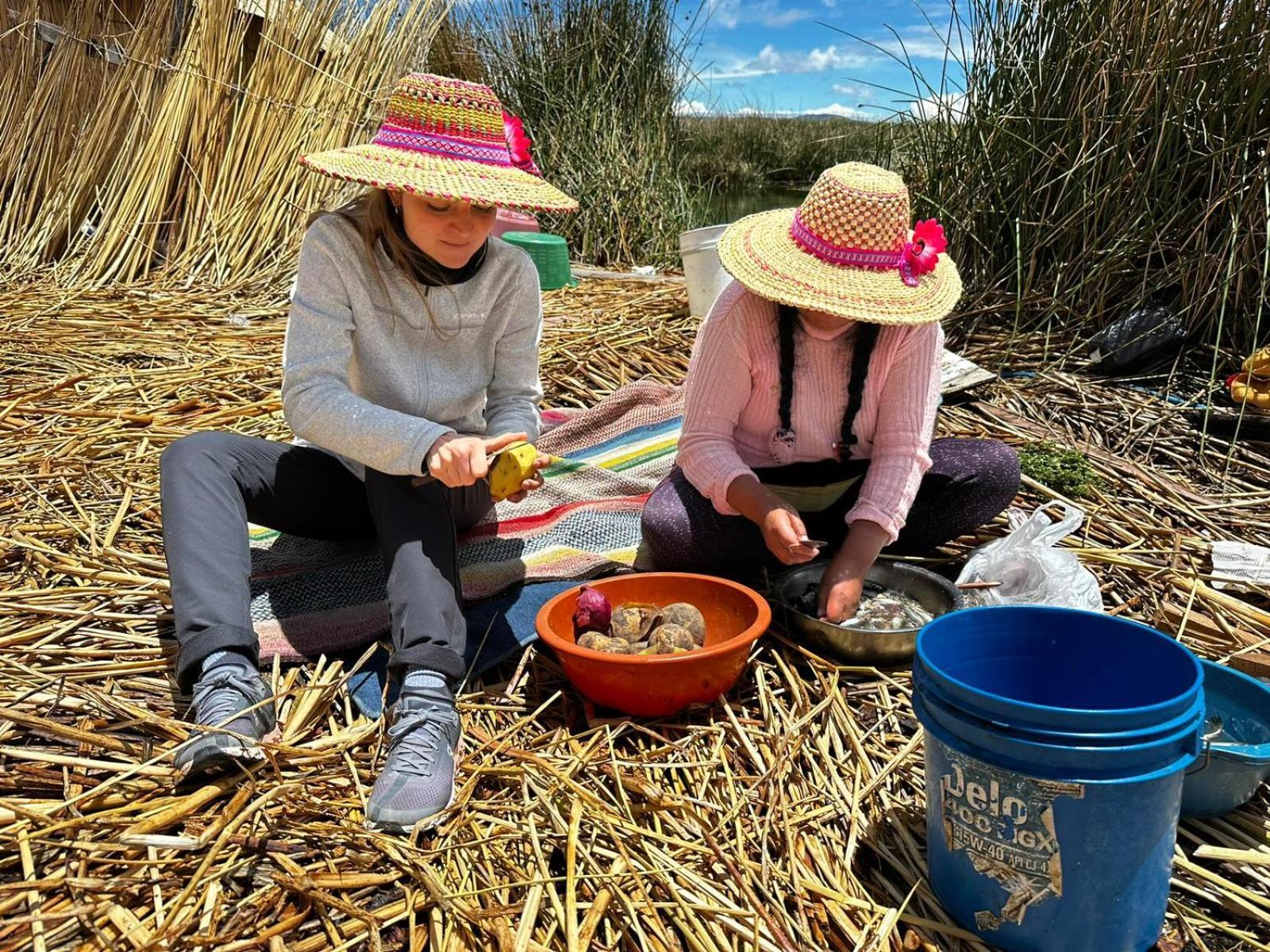 Uros Titikaka The Best Lodge Puno Exteriör bild